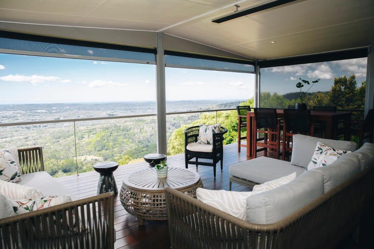 Flaxton Garden Home With Spectacular Coastal Views Montville Exterior foto